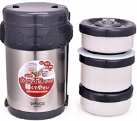 不銹鋼真空保溫飯盒（PP內(nèi)容器）