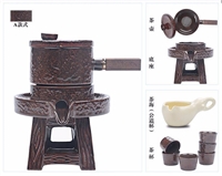 時(shí)來(lái)運(yùn)轉(zhuǎn)-石磨茶具套裝