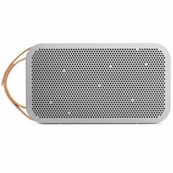 B&O PLAY（by Bang & Olufsen）BeoPlay A2 真皮腕帶便攜藍牙音箱 金屬灰