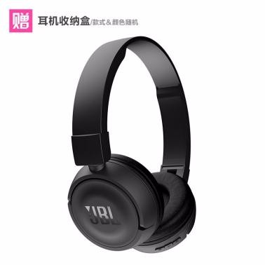 JBL T450BT便攜頭戴式耳機(jī) 重低音HIFI音樂(lè)耳機(jī) 貼耳可折疊運(yùn)動(dòng)耳麥無(wú)線藍(lán)牙版