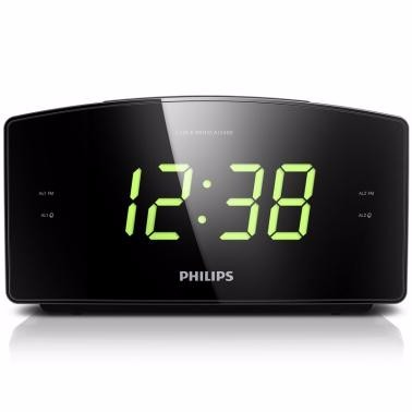 飛利浦（PHILIPS） AJ3400 時(shí)鐘收音機(jī) 大顯示屏