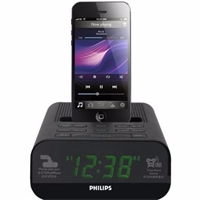 飛利浦（PHILIPS）AJ3275DZ 蘋(píng)果iPhone6S/6Plus/5S充電器 音樂(lè)底座音響/音箱 鬧鐘/FM收音機(jī)