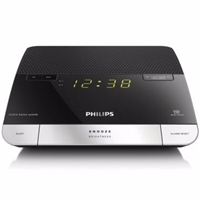 飛利浦（PHILIPS） AJ4000B 時(shí)鐘收音機(jī) 為手機(jī)/USB 設(shè)備充電