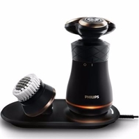 飛利浦（PHILIPS）電動(dòng)剃須刀 S8860/62 復(fù)古多功能禮盒裝 無(wú)線充電 三刀頭刮胡刀