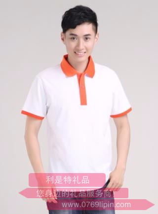 新款 陶瓷纖維拼領(lǐng)半袖T恤衫