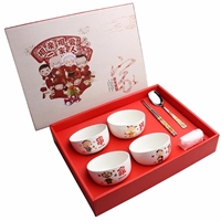 相親相愛(ài)一家人陶瓷七件套 LMD-XP-034