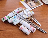 彩盒中國(guó)風(fēng)（梅花）餐具套裝