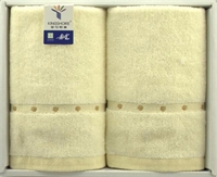 簡(jiǎn)練 毛巾套裝2條