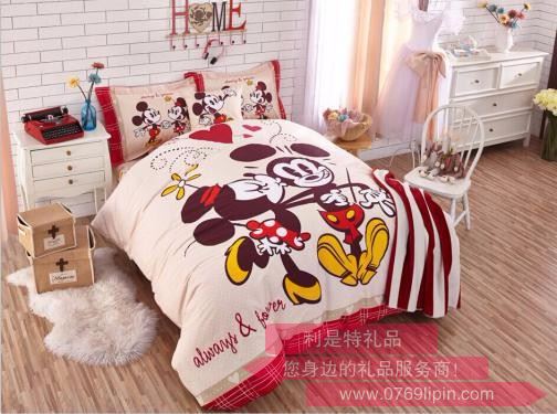 迪士尼全棉12868 床上用品五件套 MM-2008