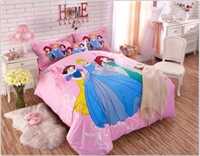 迪士尼環(huán)保印染 床上用品三件套 MM-2007（8個花型）