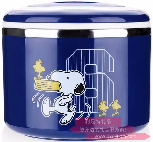 史努比單層便當(dāng)提鍋 DF-8013