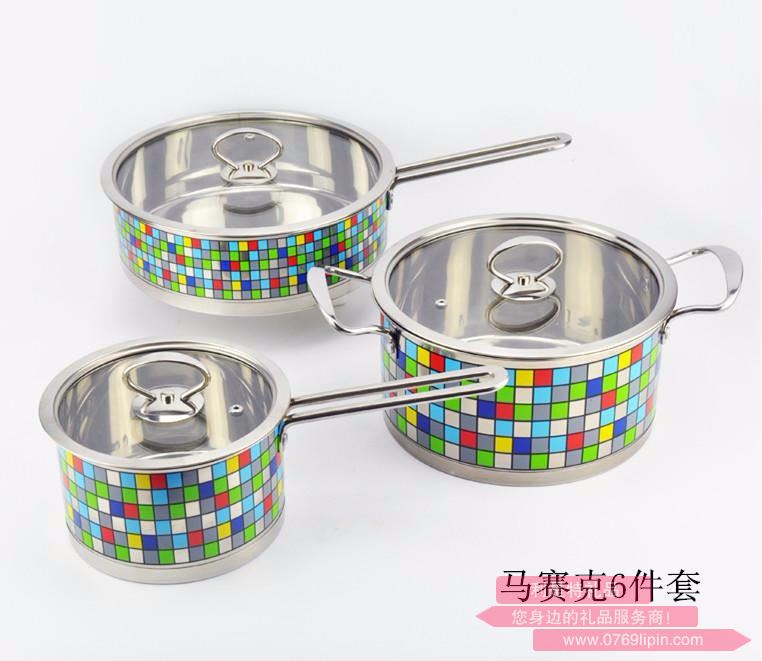304不銹鋼炫彩6件套