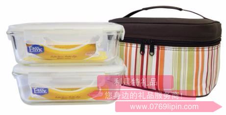 樂奇士高硼硅玻璃保鮮飯盒兩件套 GS052-A