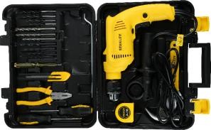 SDH700V  史丹利650w沖擊鉆及手工具套裝