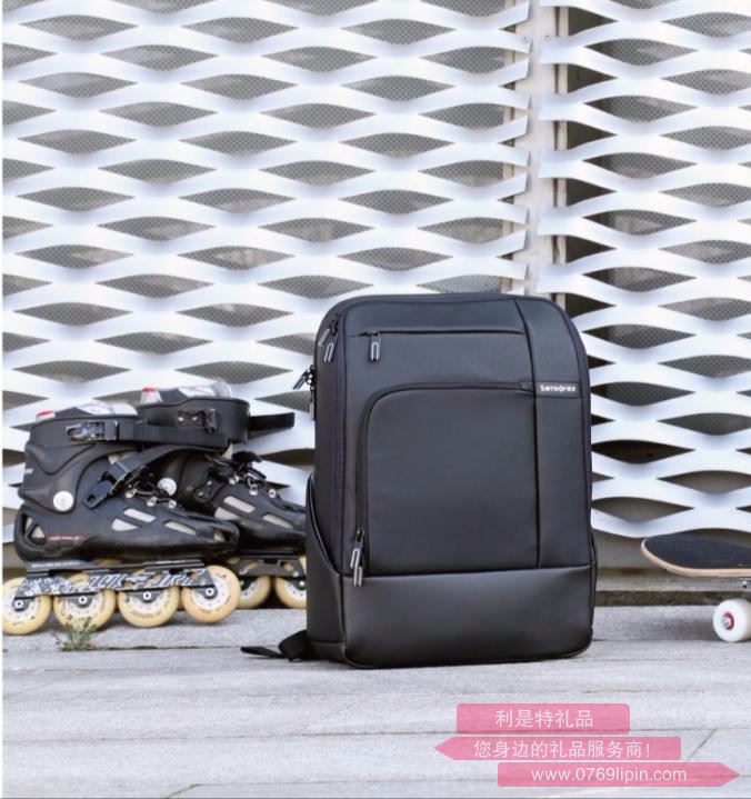 BQ7*09002 新秀麗雙肩包—黑色