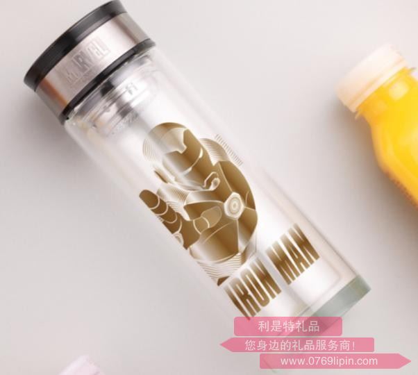 鋼鐵俠 雙層耐熱玻璃商務杯 DSM-BG232