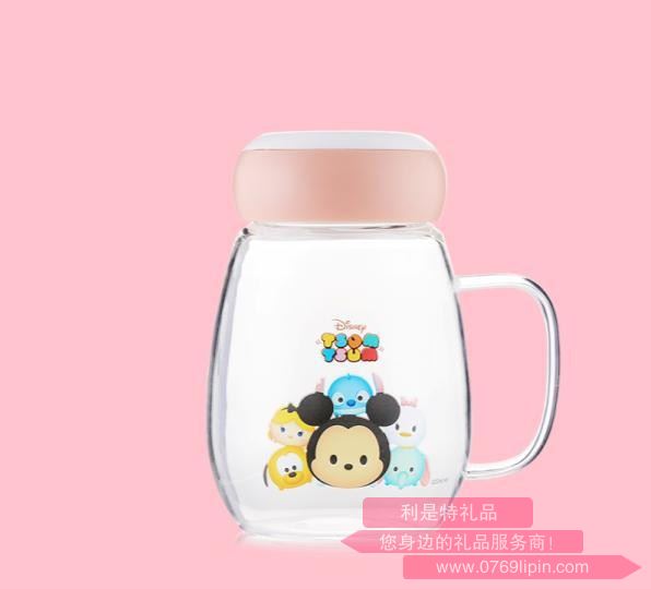 TSUM TSUM玻璃辦公杯 DSM-AG231
