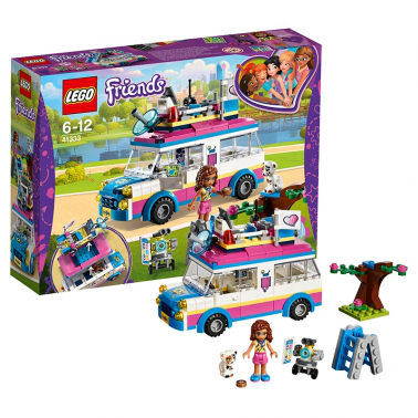 LEGO/樂高 玩具 好朋友 Friends 6歲-12歲 奧莉薇亞的科學(xué)任務(wù)車 41333 積木LEGO