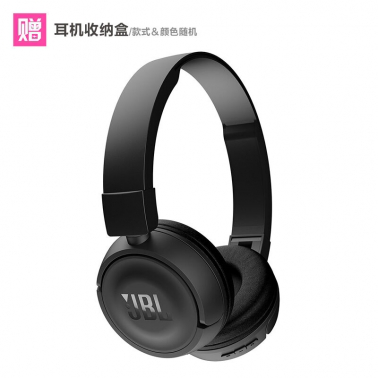 JBL T450BT便攜頭戴式耳機(jī) 重低音HIFI音樂耳機(jī) 貼耳可折疊運(yùn)動(dòng)耳麥無線藍(lán)牙版