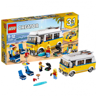 LEGO/樂高 玩具 創(chuàng)意百變組 Creator 8歲-12歲 陽光海灘房車 31079 積木LEGO