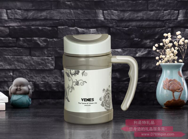 菲馳 梵客雅骨瓷辦公杯(禮盒）VB036-400