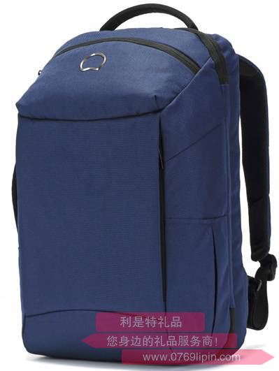法國(guó)大使DELSEY  箱式開(kāi)合三隔層背包 70371760022