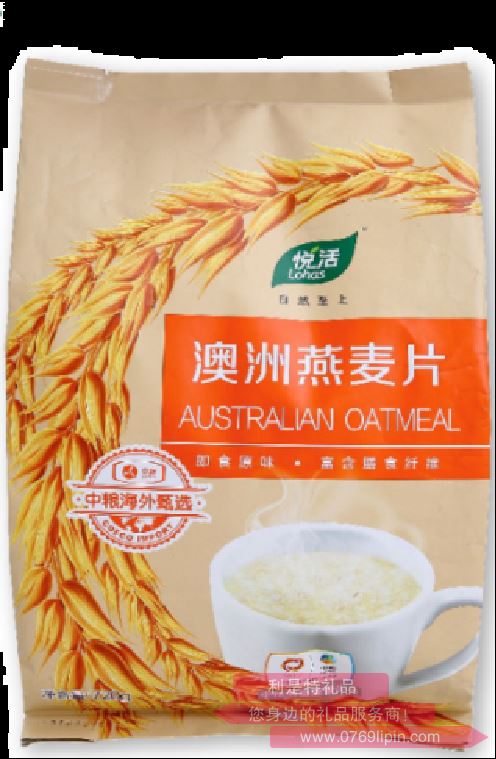 中糧悅活澳洲原味燕麥720g