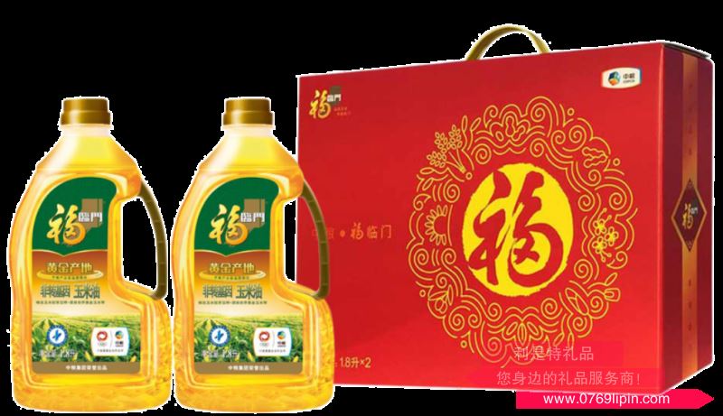 中糧·福臨門玉米油黃金禮盒