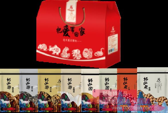 菌菇薈萃禮盒-鴻福