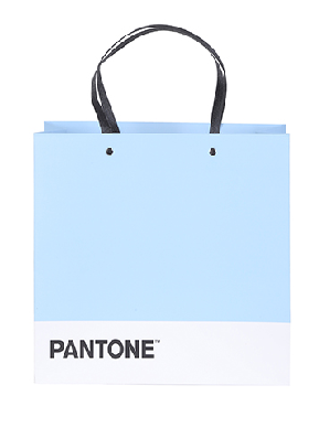 PANTONE拼色大號禮品袋(淺藍)