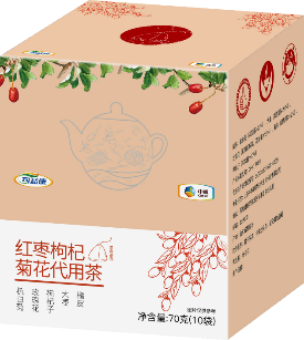 中糧可益康紅棗枸杞菊花茶