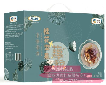 中糧可益康桂花堅果藕粉禮盒