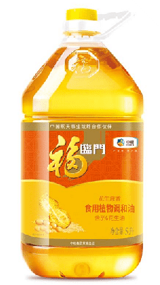中糧·福臨門(mén)花生原香食用植物調(diào)和油5L