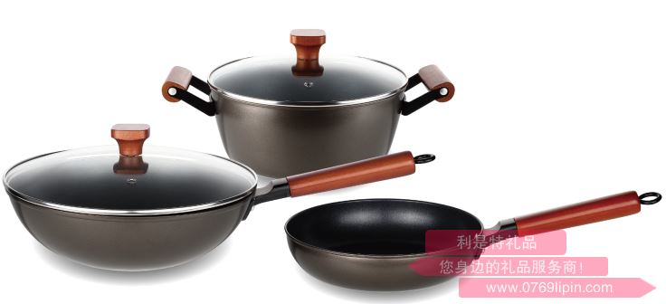 悅味精鐵不粘鍋三件套 BDY-TZ612B