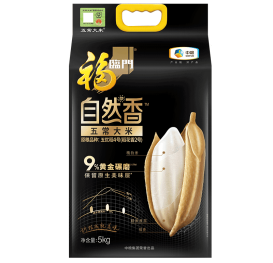 中糧福臨門(mén)自然香 五常大米（稻花香2號(hào)）5kg
