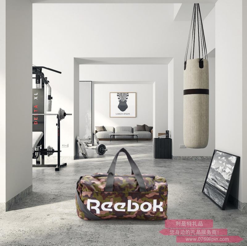 Reebok Reebok 簡易中型健身單肩包
