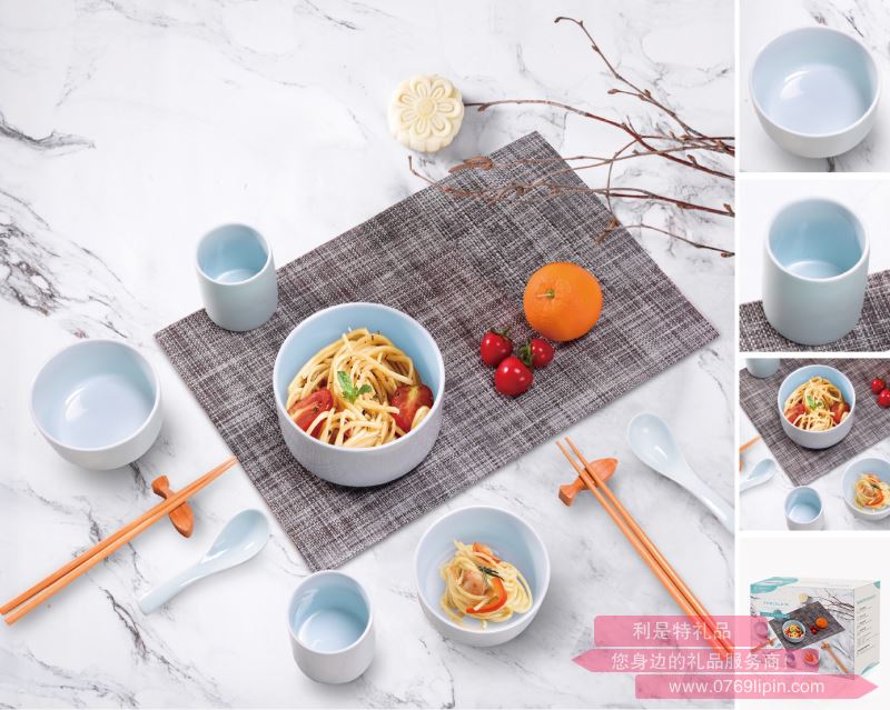彩晶瓷 蔚藍(lán)餐具套裝 LC-CJL05