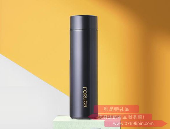 FU-SJK913  雅識(shí) 不銹鋼顯溫杯（紫黑）