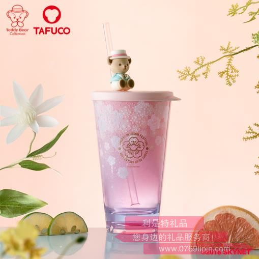 泰福高泰迪公仔櫻花杯 T5710
