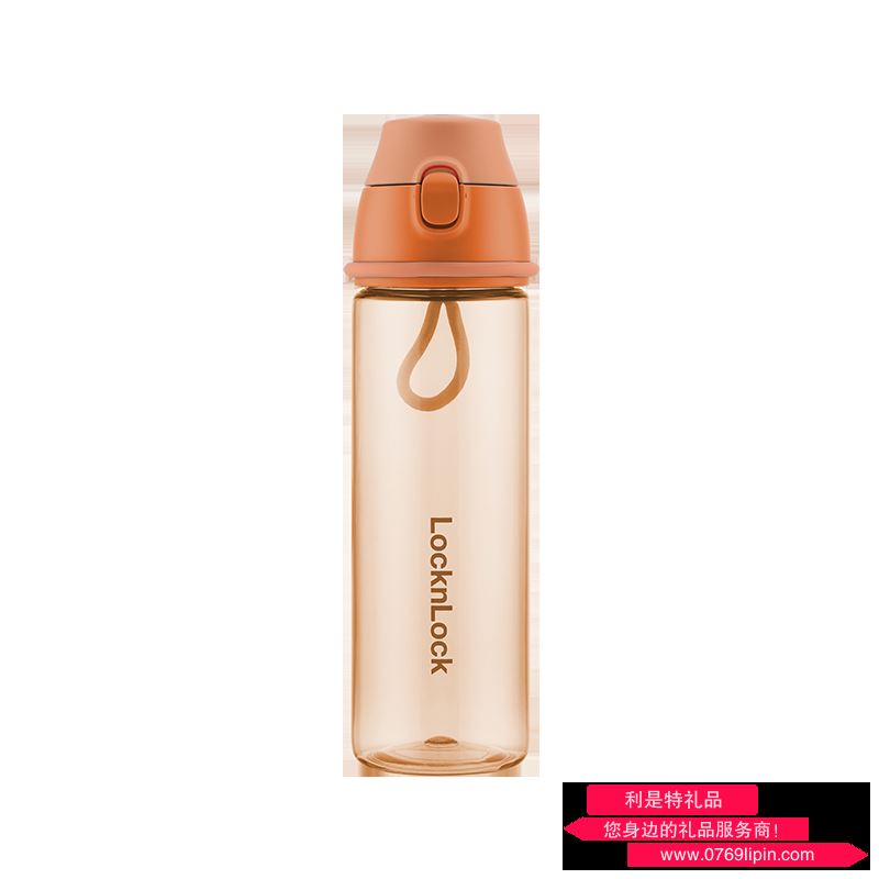 HLC680ORGFU 樂(lè)扣樂(lè)扣 美樂(lè)運(yùn)動(dòng)彈蓋杯(粉橙）