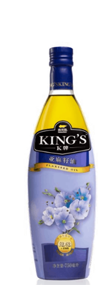 金龍魚(yú)｜KINGS亞麻籽油750ml 單支