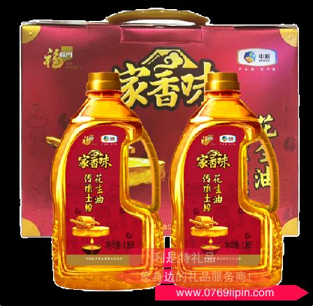 中糧福臨門(mén)家香味傳承土榨花生油禮盒