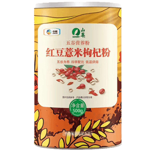 中糧山萃紅豆薏米枸杞營養(yǎng)粉（罐）
