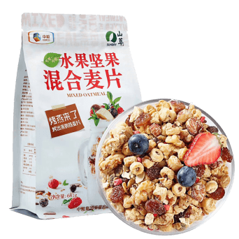 中糧山萃水果堅(jiān)果烤燕麥片
