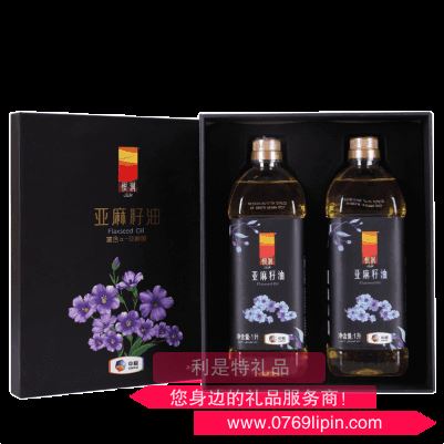 中糧悅潤(rùn)亞麻籽油禮盒