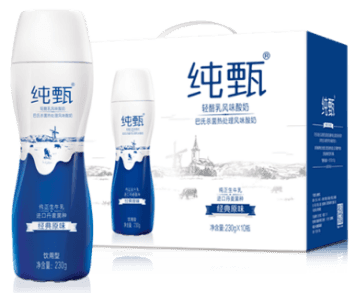 蒙牛 純甄小蠻腰高端輕酪乳風味酸牛奶