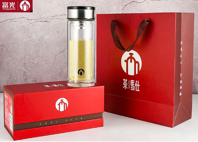 富光茶馬仕雙層商務玻璃杯S1型