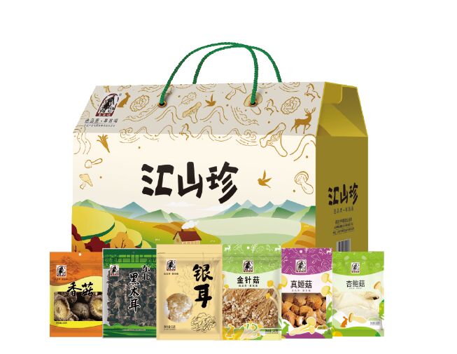 匯山珍菌菇禮盒（619克）