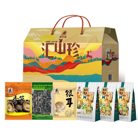 匯山珍菌菇禮盒（575克）