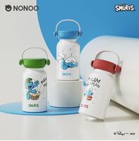 mini酷卡保溫杯·藍精靈